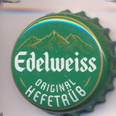 Beer cap Nr.24987: Edelweiss Hefetrüb produced by Hofbräu Kaltenhausen/Kaltenhausen