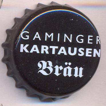 Beer cap Nr.25016: Bockbier produced by Gaminger Kartausen Bräu/Gaming