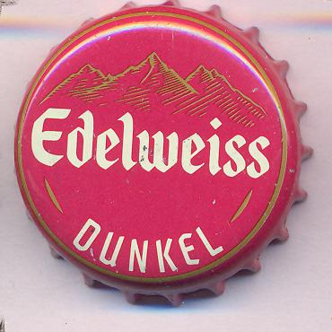 Beer cap Nr.25049: Edelweiss Dunkel produced by Hofbräu Kaltenhausen/Kaltenhausen