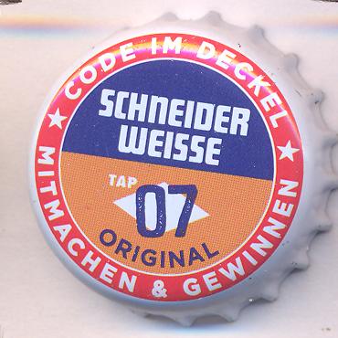 Beer cap Nr.25066: Original Schneider Weisse produced by G. Schneider & Sohn/Kelheim