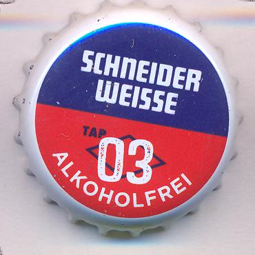 Beer cap Nr.25068: Schneider Weisse Mein Alkoholfreies produced by G. Schneider & Sohn/Kelheim