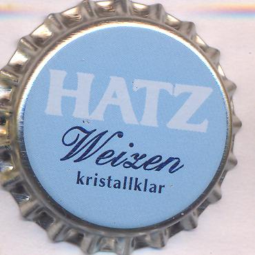 Beer cap Nr.25203: Hatz Weizen Kristallklar produced by Hofbräuhaus Hatz/Hatz