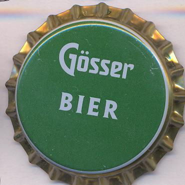 Beer cap Nr.25257: Gösser Bier produced by Brauerei Göss/Göss