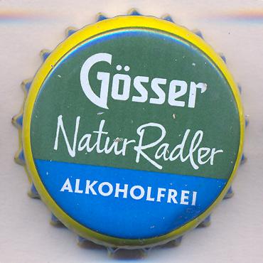 Beer cap Nr.25258: Gösser Naturradler Alkoholfrei produced by Brauerei Göss/Göss