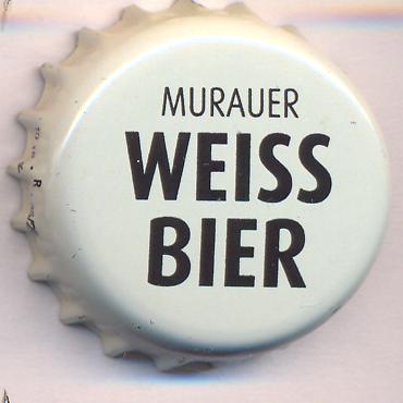 Beer cap Nr.25260: Murauer Weiss Bier produced by Erste Obermurtaler Brauereigen./Murau