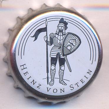 Beer cap Nr.25307: Heinz von Stein Zwickl produced by Schlossbrauerei Stein/Stein a.d. Traun