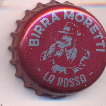 Beer cap Nr.25308: Birra Moretti La Rossa produced by Birra Moretti/San Giorgio Nogaro