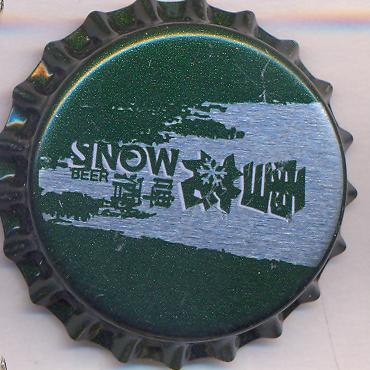 Beer cap Nr.25391: Snow Beer produced by China Resources Snow Breweries Ltd./Hong Kong