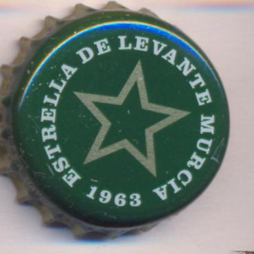 Beer cap Nr.25443: Estrella Levante produced by Estrella de Levante S.A./Murcia