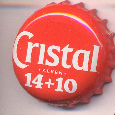 Beer cap Nr.25504: Cristal produced by Alken-Maes/Alken Waarloos