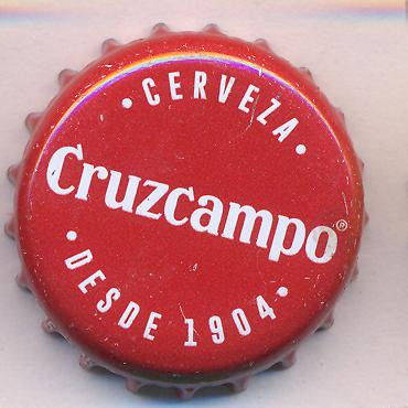 Beer cap Nr.25525: Cruzcampo produced by Cruzcampo/Sevilla