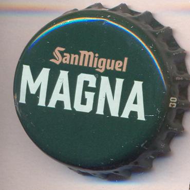 Beer cap Nr.25534: Magna produced by San Miguel/Barcelona