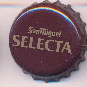 Beer cap Nr.25577: San Miguel Selecta produced by San Miguel/Barcelona