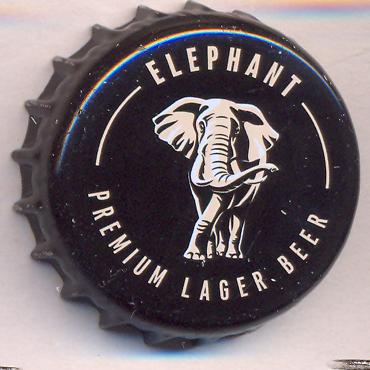 Beer cap Nr.25581: Elephant Premium Lager Beer produced by Kronenbourg/Strasbourg