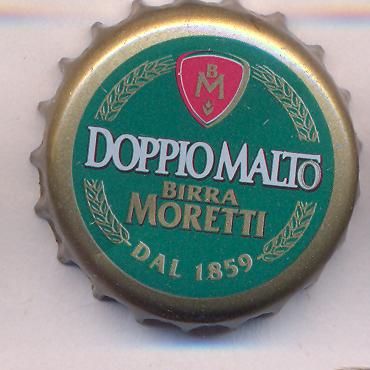 Beer cap Nr.25621: Birra Moretti Doppio Malto produced by Birra Moretti/Udine