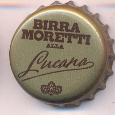 Beer cap Nr.25625: Birra Moretti Lucana produced by Birra Moretti/Udine