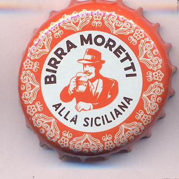 Beer cap Nr.25626: Birra Moretti Alla Siciliana produced by Birra Moretti/Udine