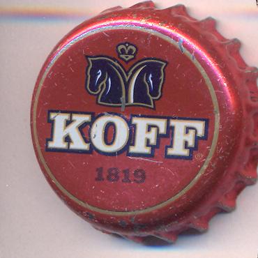 Beer cap Nr.25636: Koff produced by Oy Sinebrychoff Ab/Helsinki