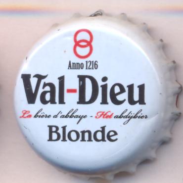 Beer cap Nr.25870: Val-Dieu Blonde produced by Abbaye du Val-Dieu/Aubel