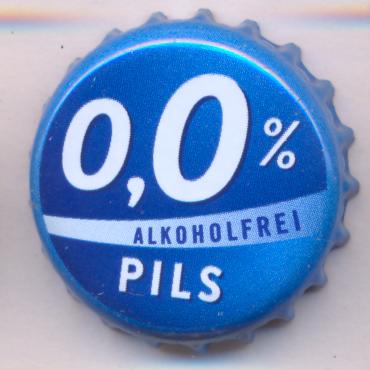 Beer cap Nr.25943: Pils 0,0% Alkoholfrei produced by Krombacher Brauerei Bernard Schaedeberg GmbH & Co/Kreuztal