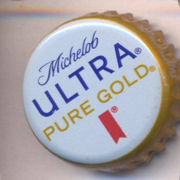 Beer cap Nr.25947: Michelob Ultra Pure Gold produced by Anheuser-Busch/St. Louis