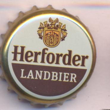 Beer cap Nr.25951: Herforder Landbier produced by Brauerei Felsenkeller/Herford