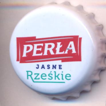 Beer cap Nr.25995: Perla Jasne Rzeskie produced by Zaklady Piwowarskie w Lublinie S.A./Lublin