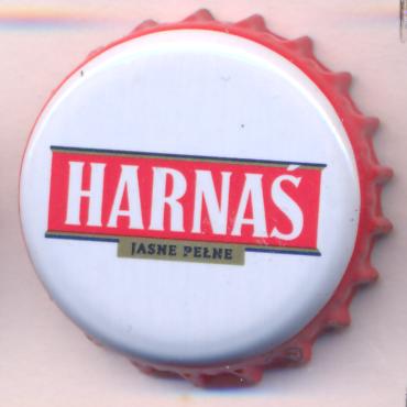 Beer cap Nr.25996: Harnas Jasne Pelne produced by Okocimski Zaklady Piwowarskie SA/Brzesko - Okocim