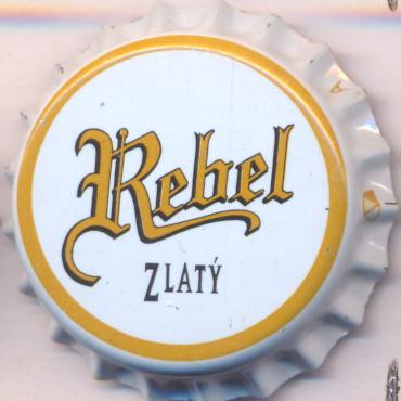 Beer cap Nr.26086: Rebel Zlaty produced by Pivovar Havlickuv Brod/Havlickuv Brod