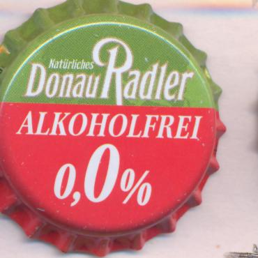 Beer cap Nr.26203: Donau Radler Alkoholfrei produced by Hirschbräu Honer/Wurmlingen