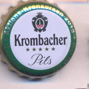 Beer cap Nr.26221: Krombacher Pils produced by Krombacher Brauerei Bernard Schaedeberg GmbH & Co/Kreuztal