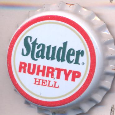 Beer cap Nr.26235: Stauder Ruhrtyp Hell produced by Jacob Stauder/Essen