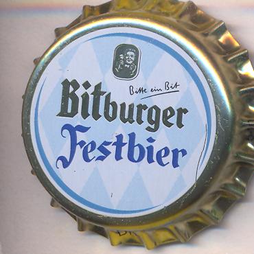 Beer cap Nr.26325: Bitburger Festbier produced by Bitburger Brauerei Th. Simon GmbH/Bitburg