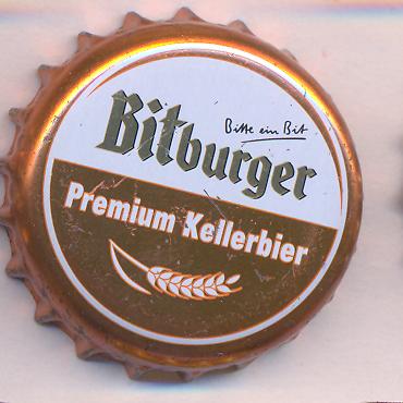 Beer cap Nr.26329: Bitburger Premium Kellerbier produced by Bitburger Brauerei Th. Simon GmbH/Bitburg