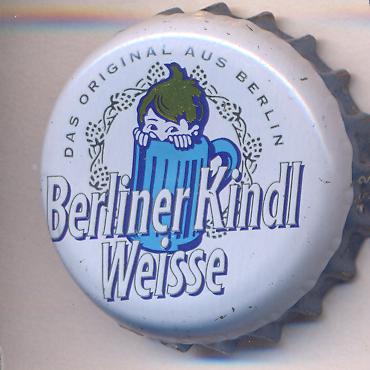 Beer cap Nr.26343: Berliner Kindl Weisse produced by Berliner Kindl Brauerei AG/Berlin