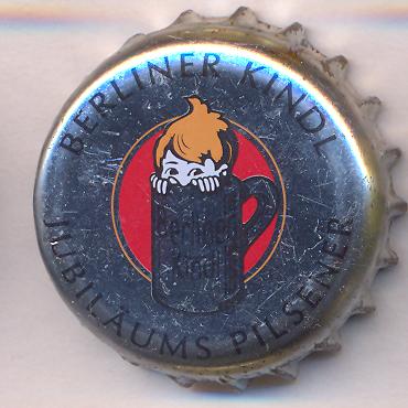 Beer cap Nr.26344: Berliner Kindl Jubiläums Pils produced by Berliner Kindl Brauerei AG/Berlin