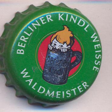 Beer cap Nr.26354: Berliner Kindl Weisse Waldmeister produced by Berliner Kindl Brauerei AG/Berlin