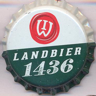 Beer cap Nr.26381: Wernesgrüner Landbier 1436 produced by Wernesgrüner Brauerei AG/Wernesgrün