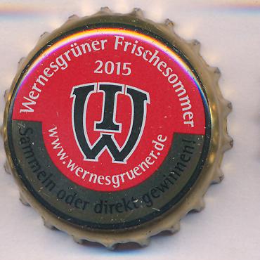 Beer cap Nr.26387: Wernesgrüner produced by Wernesgrüner Brauerei AG/Wernesgrün