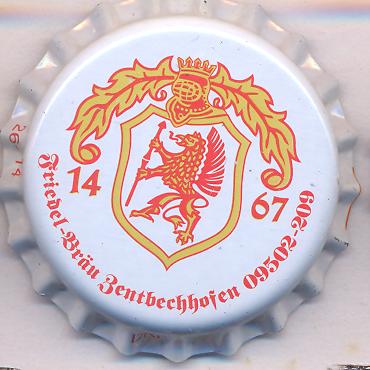 Beer cap Nr.26442: all brands produced by Brauerei Friedel Zentbechhofen/Höchstadt an der Aisch