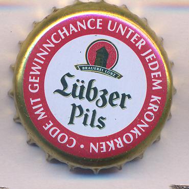 Beer cap Nr.26490: Lübzer Pils produced by Mecklenburgische Brauerei Lübz GmbH/Lübz