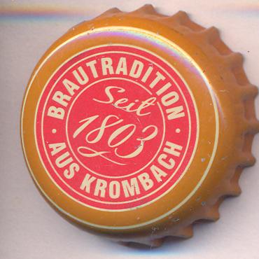 Beer cap Nr.26493: Naturtrübes Kellerbier produced by Krombacher Brauerei Bernard Schaedeberg GmbH & Co/Kreuztal