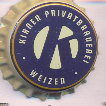 Beer cap Nr.26504: Weizen produced by Kirner Privatbrauerei Ph. & C. Andres/Kirn