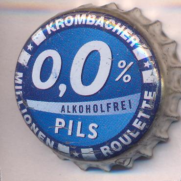 Beer cap Nr.26517: Krombacher Pils Alkoholfrei produced by Krombacher Brauerei Bernard Schaedeberg GmbH & Co/Kreuztal