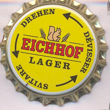 Beer cap Nr.26596: Eichhof Lager produced by Eichhof Brauerei/Luzern