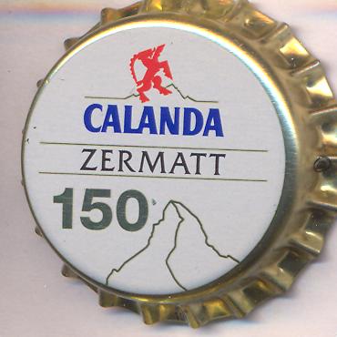 Beer cap Nr.26600: Calanda Zermatt produced by Calanda Haldengut AG/Winterthur