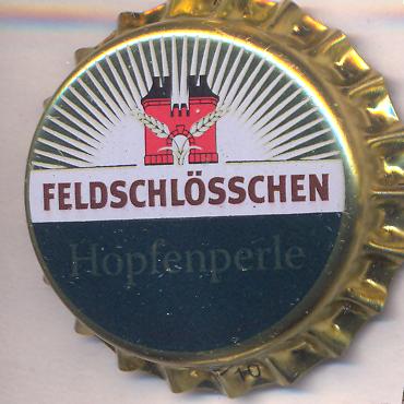 Beer cap Nr.26606: Feldschlösschen Hopfenperle produced by Feldschlösschen/Rheinfelden