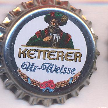 Beer cap Nr.26640: Ketterer Ur-Weisse produced by Privatbrauerei M. Ketterer GmbH & Co./Hornberg