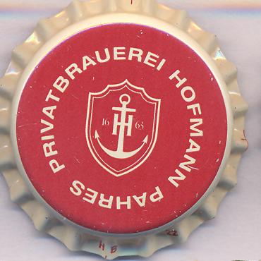 Beer cap Nr.26687: Helles Landbier produced by Privatbrauerei Hofmann/Pahres