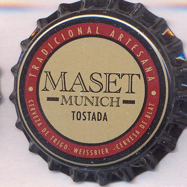 Beer cap Nr.26715: Maset Munich Tostada produced by Maset Del Lleo/Barcelona